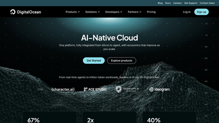 DigitalOcean screenshot