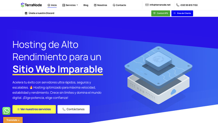 TerraNode screenshot