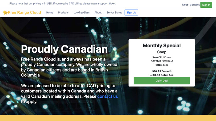 Free Range Cloud screenshot