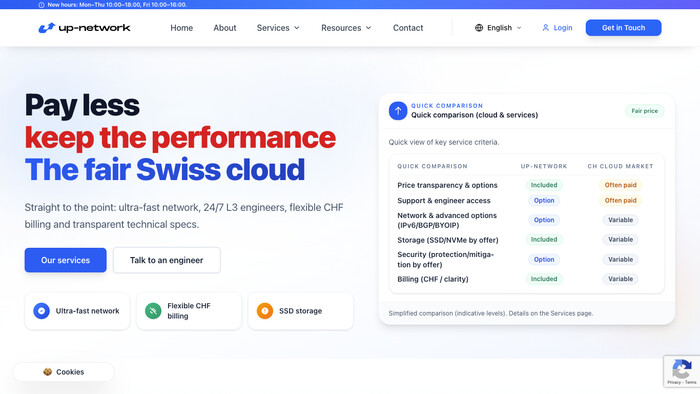 UP-NETWORK screenshot